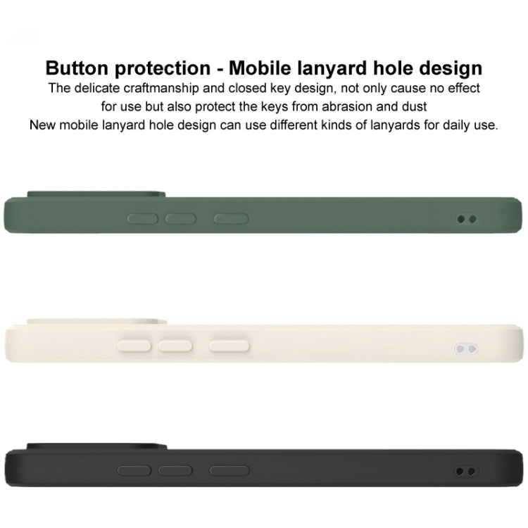 For OnePlus 12 5G imak UC-4 Series Straight Edge TPU Phone Case(Dark Green)