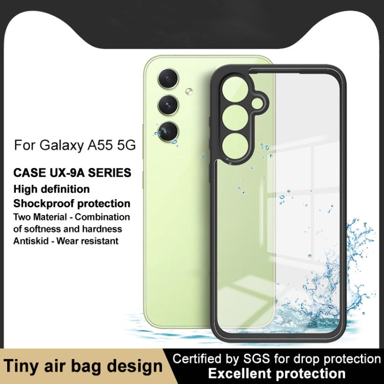 For Samsung Galaxy A55 5G imak UX-9A Series Four-corner Airbag Shockproof Phone Case