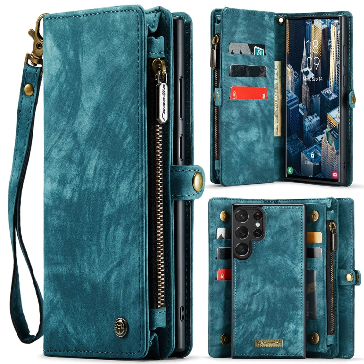 CaseMe 008 Detachable Multifunctional Leather Phone Case, For Samsung Galaxy S24 Ultra 5G, For Samsung Galaxy S24+ 5G, For Samsung Galaxy S24 5G