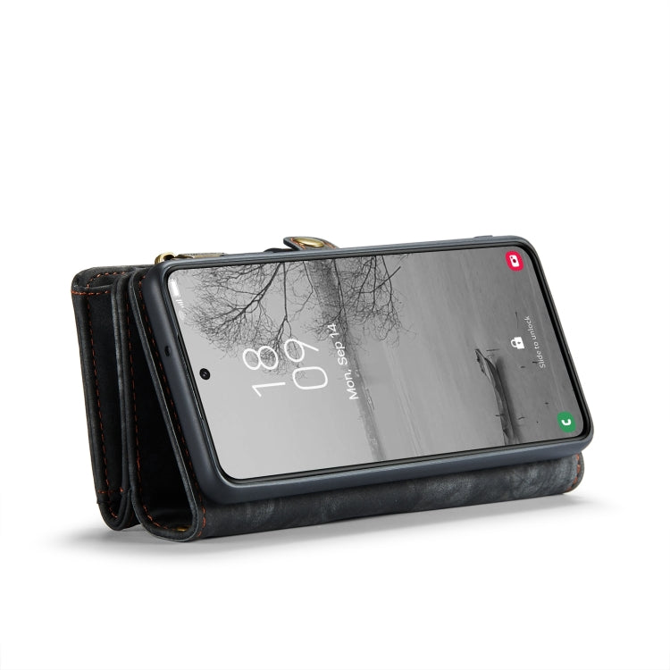 For Samsung Galaxy S24+ 5G CaseMe 008 Detachable Multifunctional Leather Phone Case(Black)