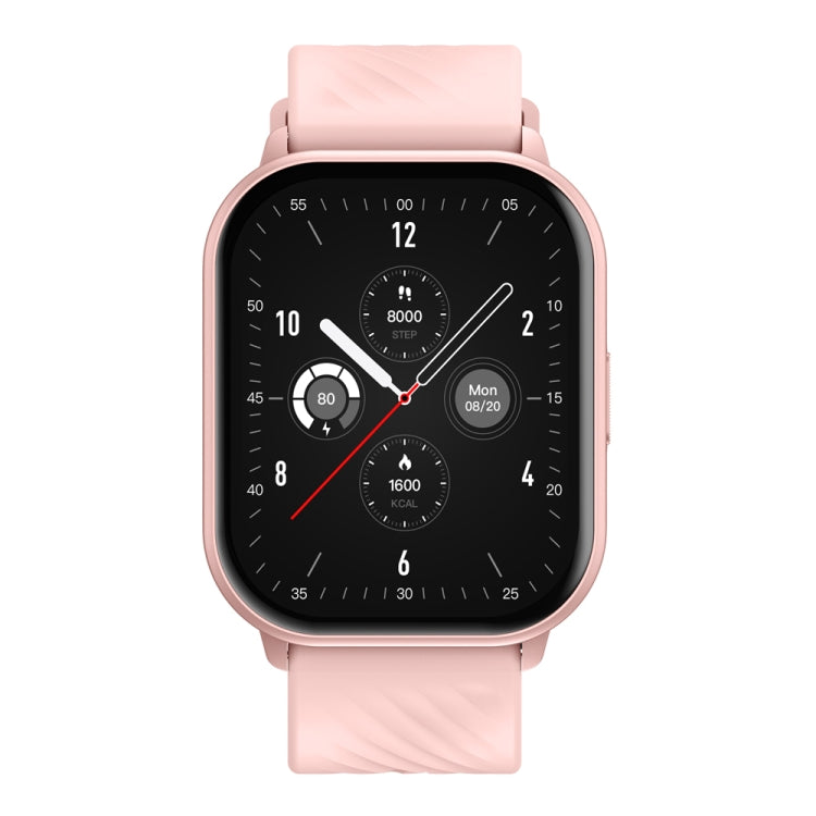 Zeblaze TS 3 2.03 inch IP68 Waterproof Smart Bluetooth Call Watch(Pink)