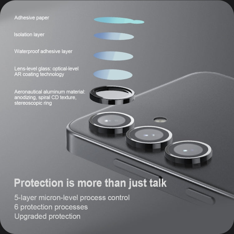 For Samsung Galaxy S24 5G NILLKIN Color Mirror Series Lens Film