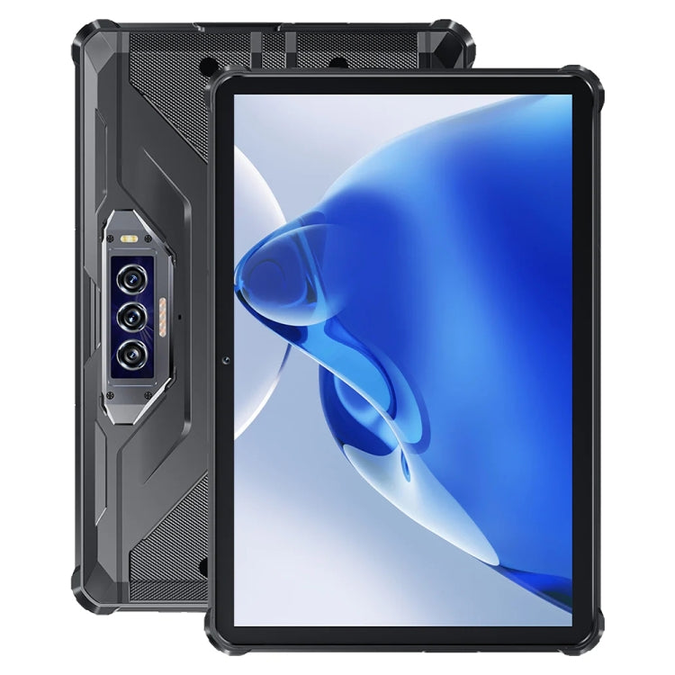 [HK Warehouse] OUKITEL RT7 TITAN 5G Network IP68/IP69K Rugged Tablet, 12GB+512GB, 10.1 inch Android 15 MediaTek Dimensity 7050 Octa Core Support Dual SIM, EU Plug(Black)
