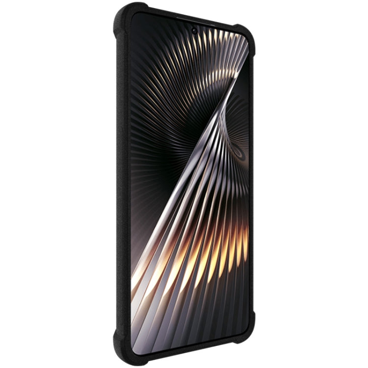 For Xiaomi Redmi Turbo3 5G imak Shockproof Airbag TPU Phone Case(Matte Black)