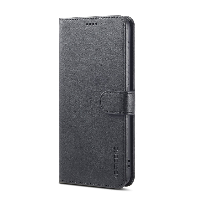 For Huawei Mate 60 LC.IMEEKE Calf Texture Leather Phone Case(Black)
