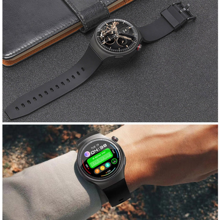 UNIWA DM80 1.43 inch IP67 Waterproof Android 8.1 Smart Watch Support 4G Network / WiFi / GPS / NFC(Red)