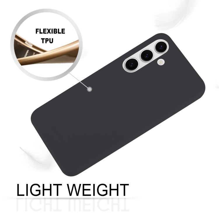 For Samsung Galaxy S24 5G GOOSPERY SOFT FEELING Liquid TPU Soft Phone Case(Black)