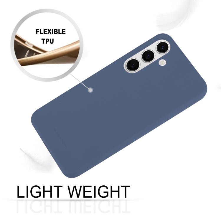 For Samsung Galaxy S24+ 5G GOOSPERY SOFT FEELING Liquid TPU Soft Phone Case(Dark Blue)