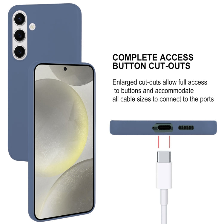 For Samsung Galaxy S24+ 5G GOOSPERY SOFT FEELING Liquid TPU Soft Phone Case(Dark Blue)