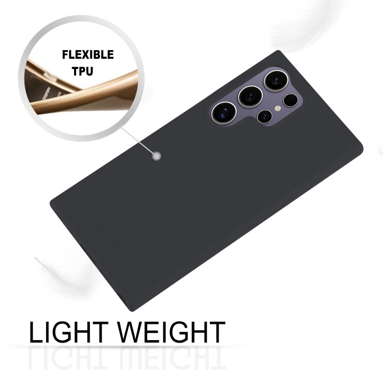 For Samsung Galaxy S24 Ultra 5G GOOSPERY SOFT FEELING Liquid TPU Soft Phone Case(Black)