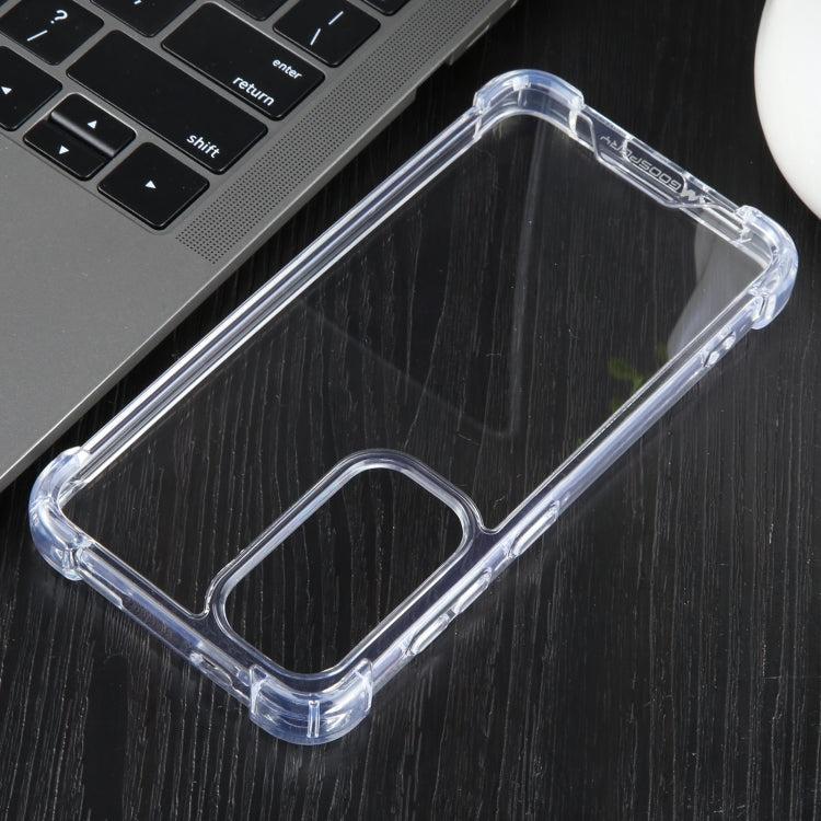 For Samsung Galaxy S24+ 5G MERCURY GOOSPERY SUPER Four-Corner Shockproof TPU Phone Case(Transparent)