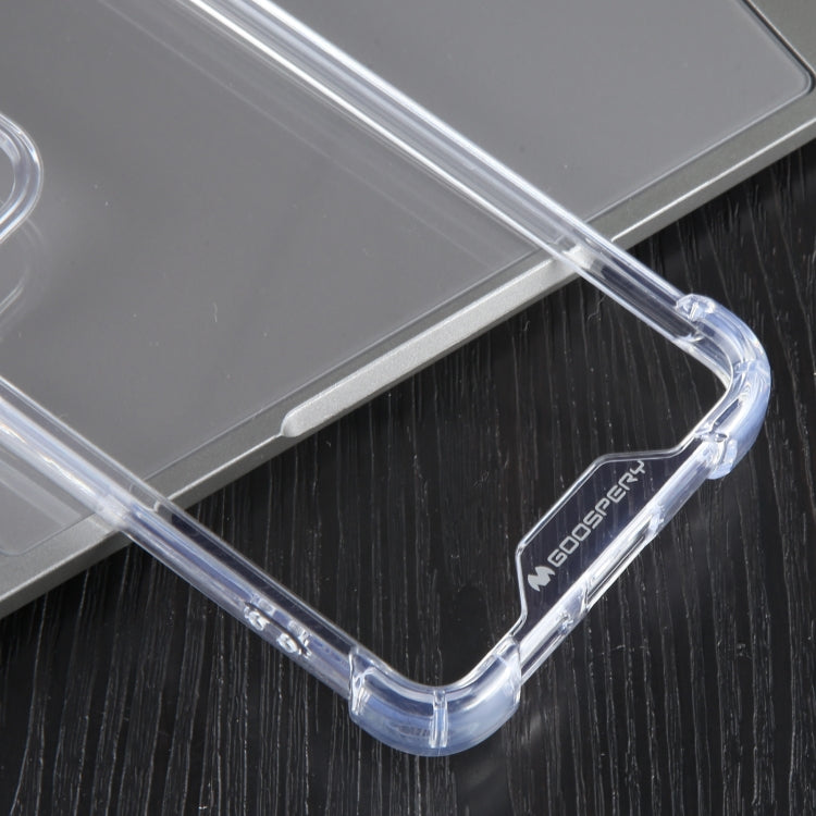 For Samsung Galaxy S24+ 5G MERCURY GOOSPERY SUPER Four-Corner Shockproof TPU Phone Case(Transparent)