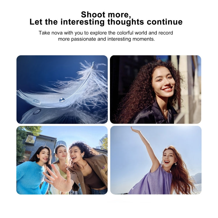 Huawei nova 12 Pro, 12GB+256GB, Screen Fingerprint Identification, 6.76 inch HarmonyOS 4.0 Octa Core, Network: 4G, NFC, OTG, Not Support Google Play(Blue)