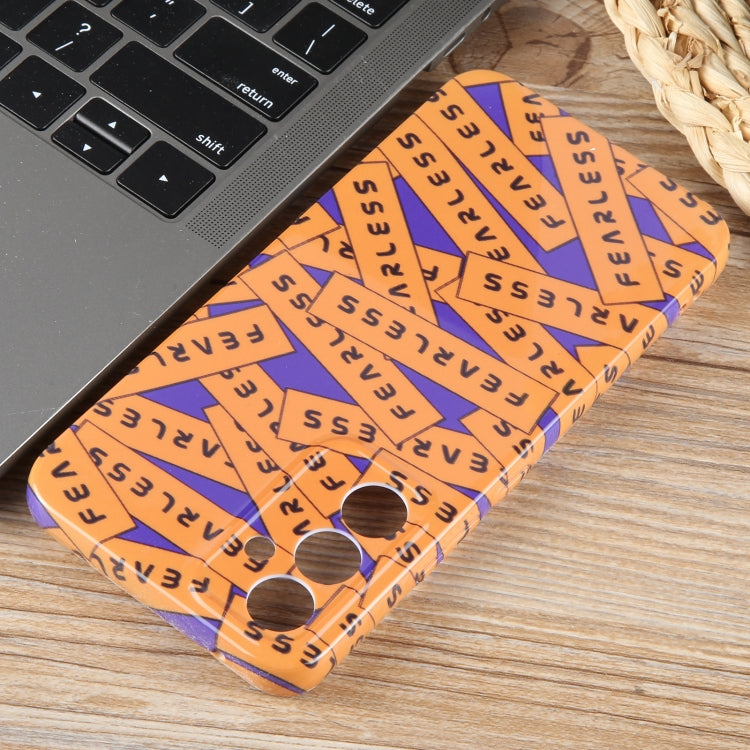 Painted Pattern Precise Hole PC Phone Case, For Samsung Galaxy A13 4G