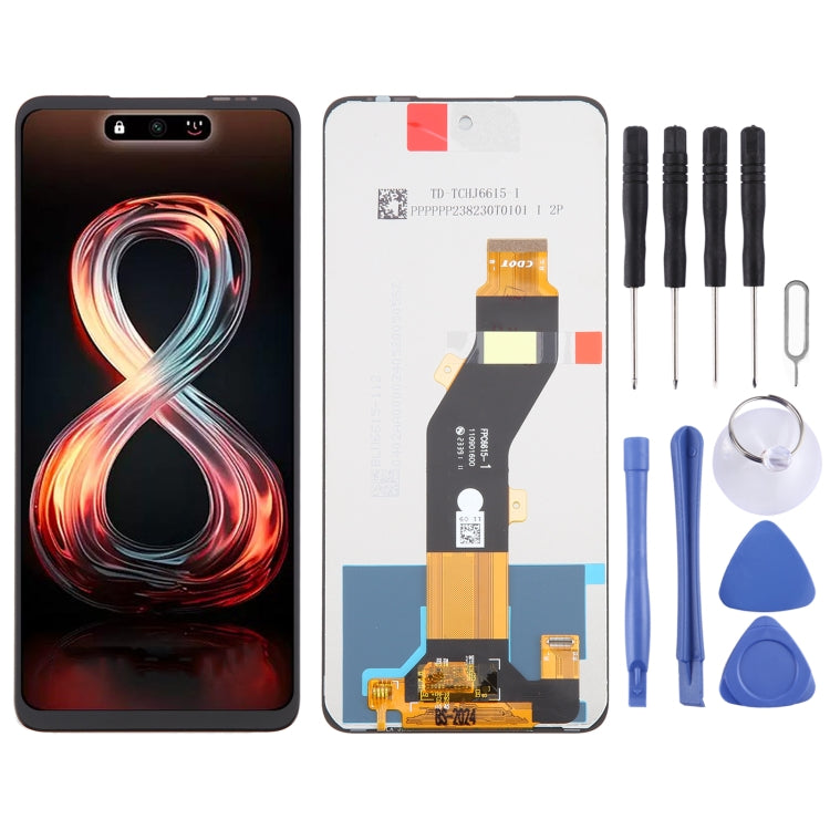 OEM LCD Screen with Digitizer Full Assembly, For Infinix Hot 40 X6836, For Infinix Hot 40i X6528B, For Infinix Smart 8 X6525, For Infinix Zero 30 4G X6731B, For Infinix Zero 30 5G X6731, For Infinix GT 10 Pro X6739, For Infinix Hot 30 5G X6832         ...