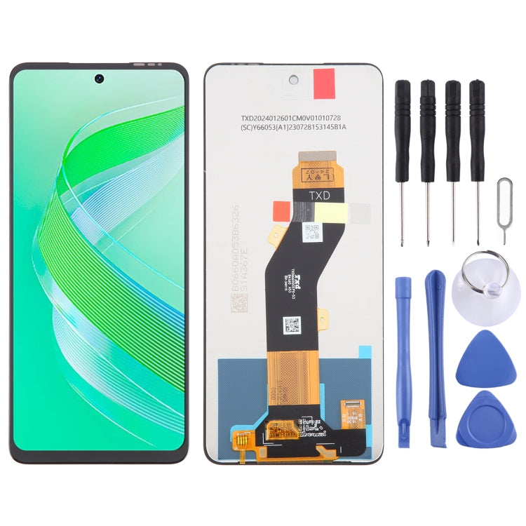 OEM LCD Screen with Digitizer Full Assembly, For Infinix Hot 40 X6836, For Infinix Hot 40i X6528B, For Infinix Smart 8 X6525, For Infinix Zero 30 4G X6731B, For Infinix Zero 30 5G X6731, For Infinix GT 10 Pro X6739, For Infinix Hot 30 5G X6832         ...