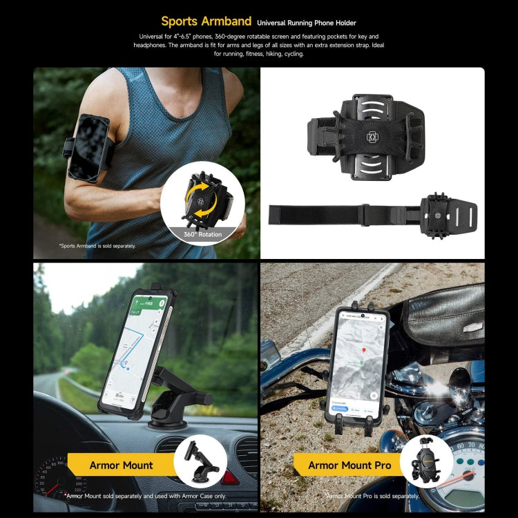 [HK Warehouse] Ulefone Armor 23 Ultra Rugged Phone, 12GB+512GB, 6.78 inch Android 13 MediaTek Dimensity 8020 Octa Core up to 2.6GHz, Network: 5G, NFC, OTG, Satellite Messaging(Umbra Orange)
