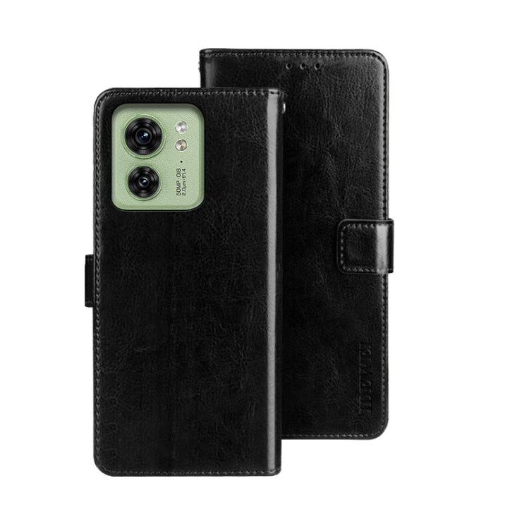 idewei Crazy Horse Texture Leather Phone Case, For Motorola Edge 40 Neo, For Motorola Edge 40 5G, For Motorola Edge 40 Pro 5G
