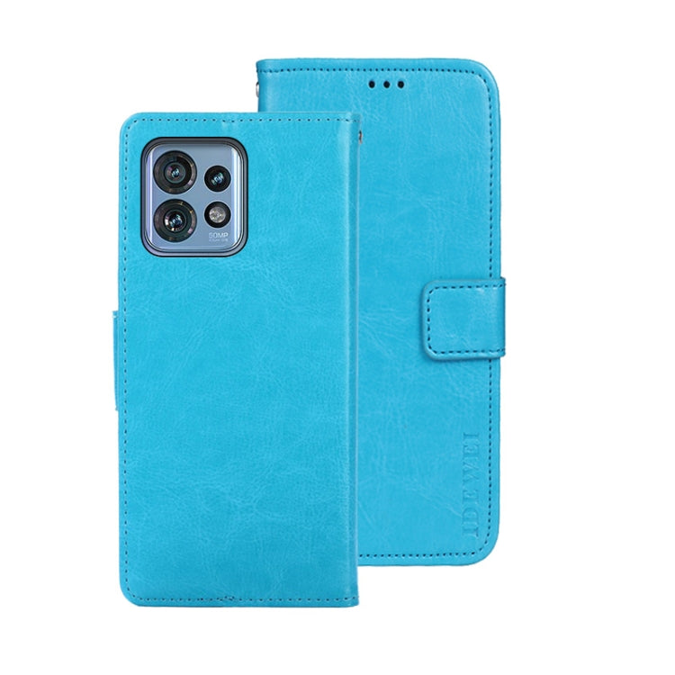 idewei Crazy Horse Texture Leather Phone Case, For Motorola Edge 40 Neo, For Motorola Edge 40 5G, For Motorola Edge 40 Pro 5G