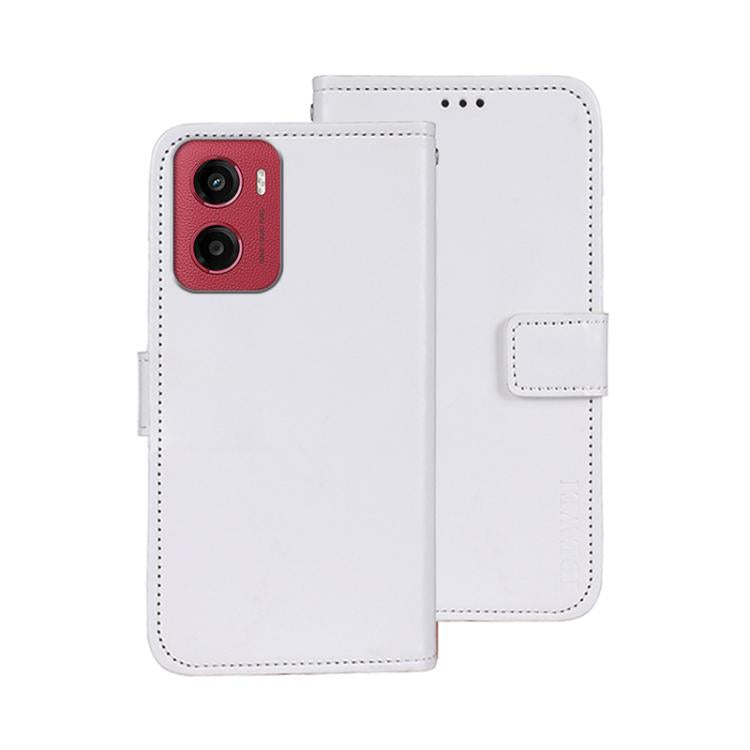 idewei Crazy Horse Texture Leather Phone Case, For Motorola Moto G15 Power, For Motorola Moto E15, For Motorola Moto G05