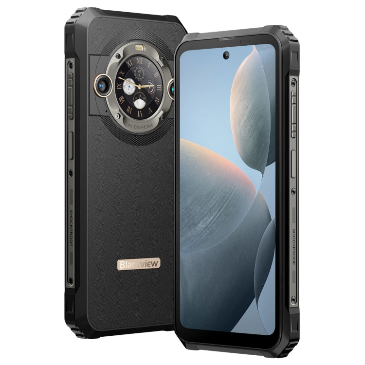[HK Warehouse] Blackview BL9000, 12GB+512GB, IP68/IP69K/MIL-STD-810H, 6.78 inch + 1.32 inch Android 13 MediaTek Dimensity 8020 Octa Core, Network: 5G, NFC, OTG( Interstellar Black)
