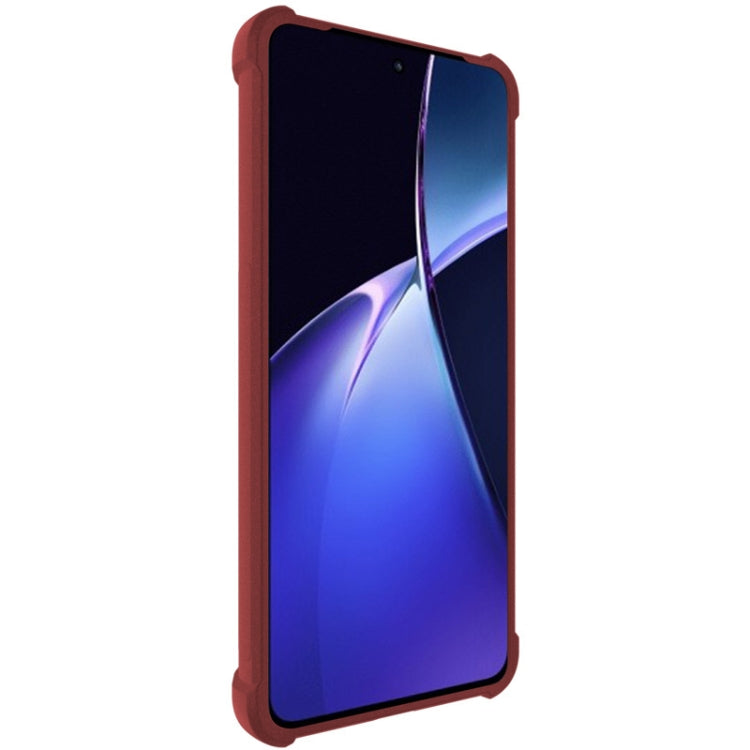 For OnePlus Nord CE4 5G / OPPO K12 5G imak Shockproof Airbag TPU Phone Case(Matte Red)