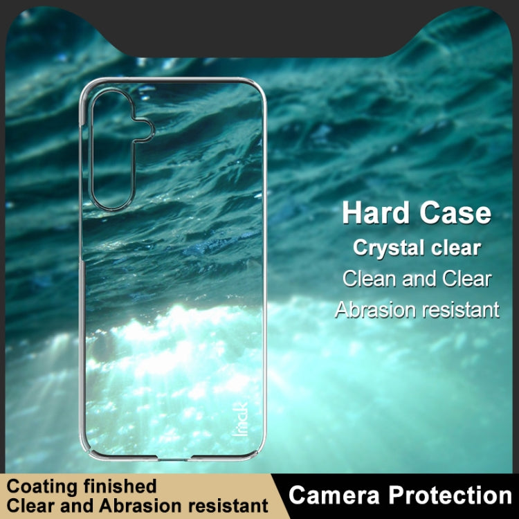 For Samsung Galaxy A35 5G imak Wing II Wear-resisting Crystal Phone Protective Case