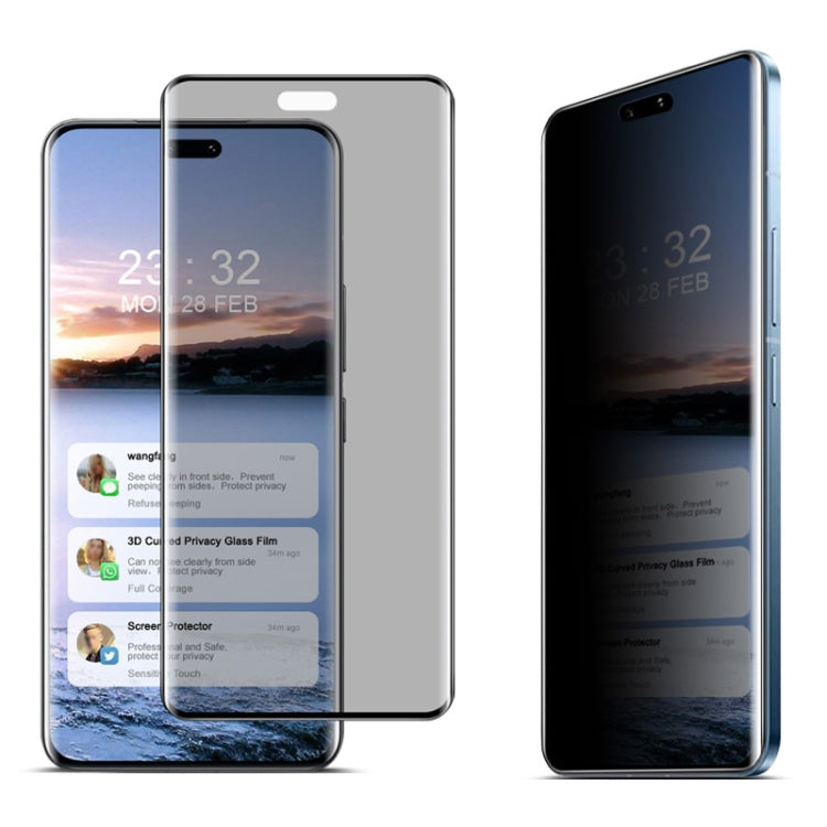 For Xiaomi Civi 4 Pro 5G IMAK 3D Curved Privacy Anti-glare Tempered Glass Film