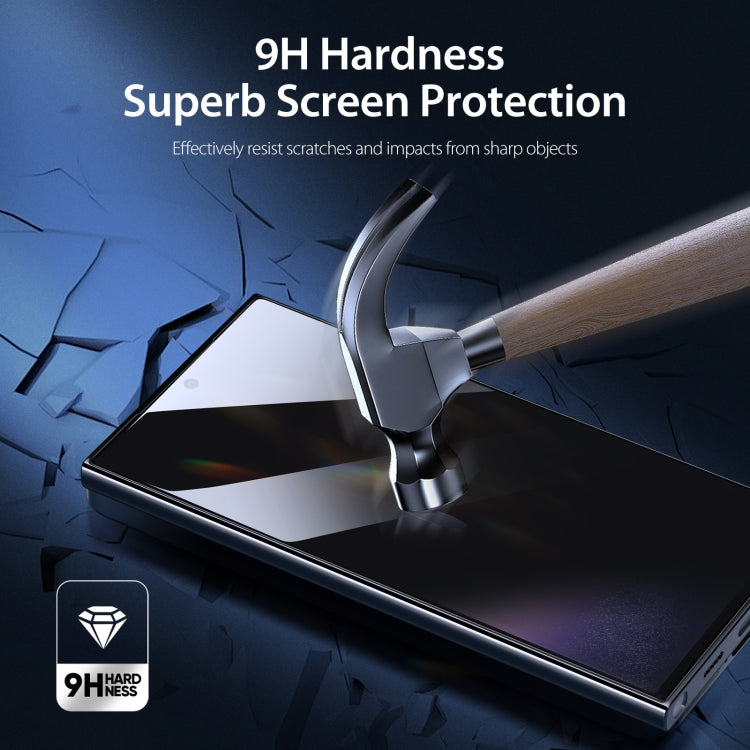 For Samsung Galaxy S24 Ultra 5G 5pcs DUX DUCIS 0.33mm 9H High Aluminum Anti-spy HD Tempered Glass Film