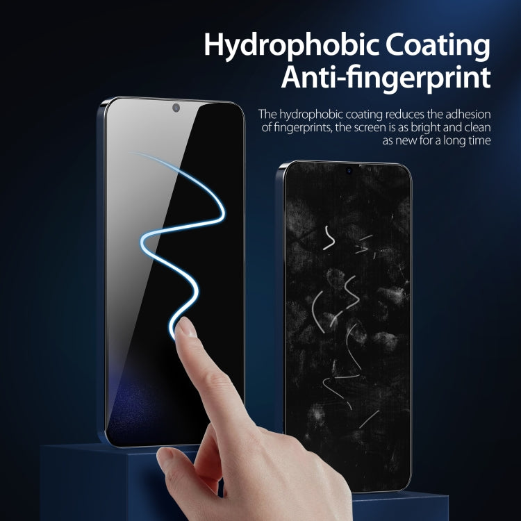 For Samsung Galaxy S24 5G 5pcs DUX DUCIS 0.33mm 9H High Aluminum Anti-spy HD Tempered Glass Film