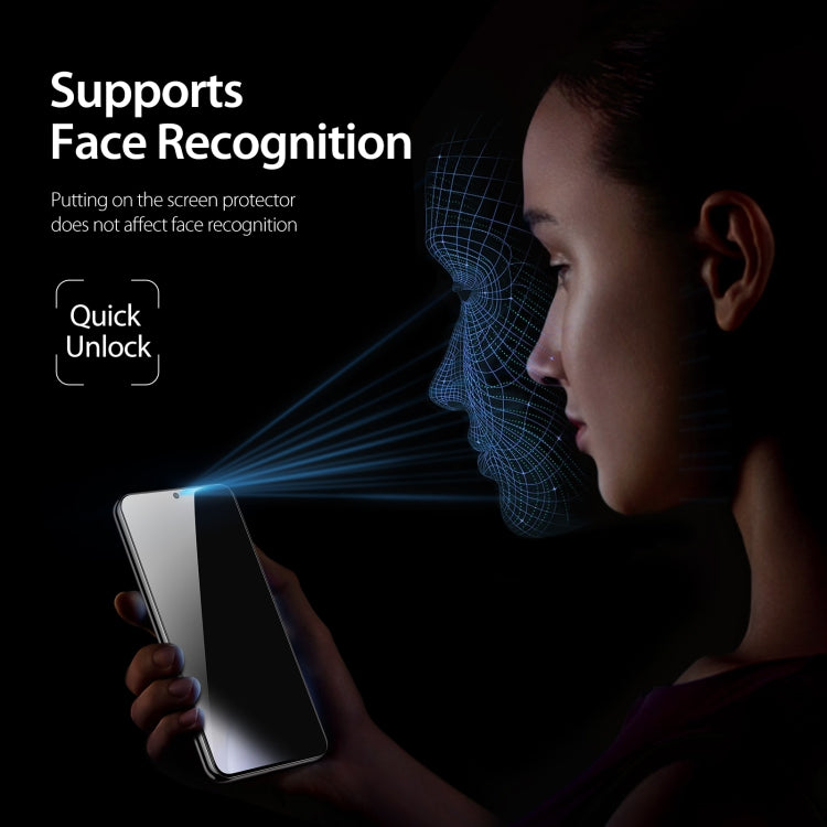 For Samsung Galaxy S23 5G 5pcs DUX DUCIS 0.33mm 9H High Aluminum Anti-spy HD Tempered Glass Film