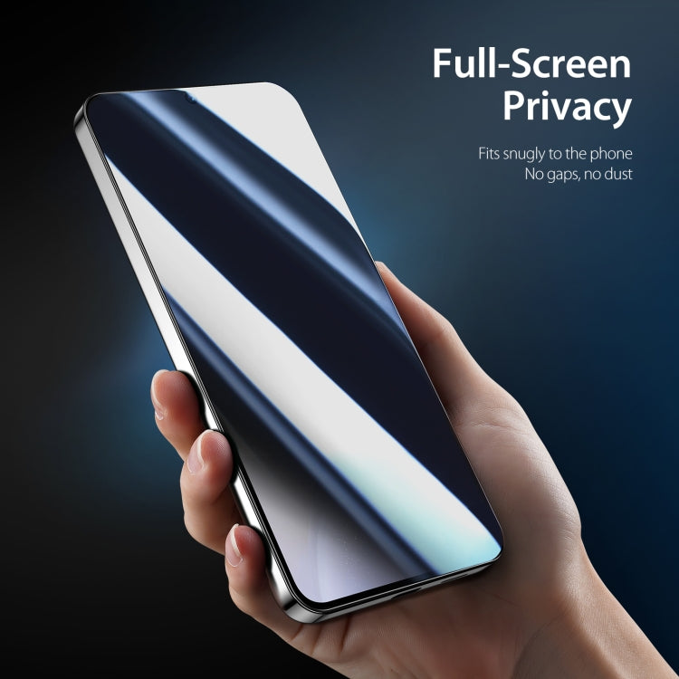 For Samsung Galaxy S25+ 5G 5pcs DUX DUCIS 0.33mm 9H High Aluminum Anti-spy HD Tempered Glass Film