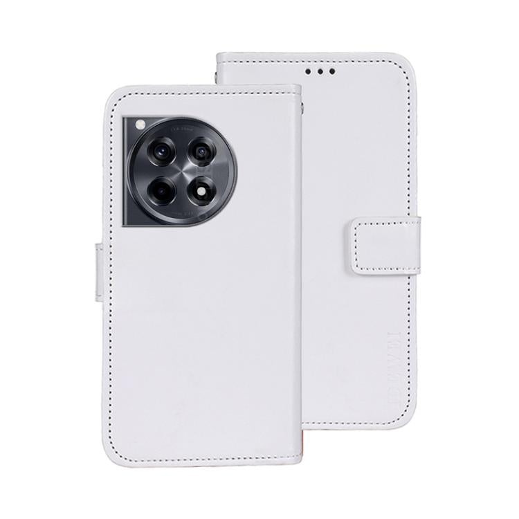 idewei Crazy Horse Texture Leather Phone Case, For OnePlus 13R, For OnePlus 12R, For OnePlus 12