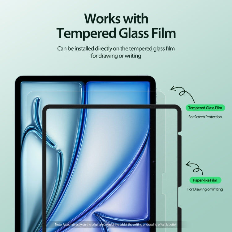 For iPad Air 13 2024 / 2025 / 2026 DUX DUCIS Naad Series Removable Paper-like Screen Protector