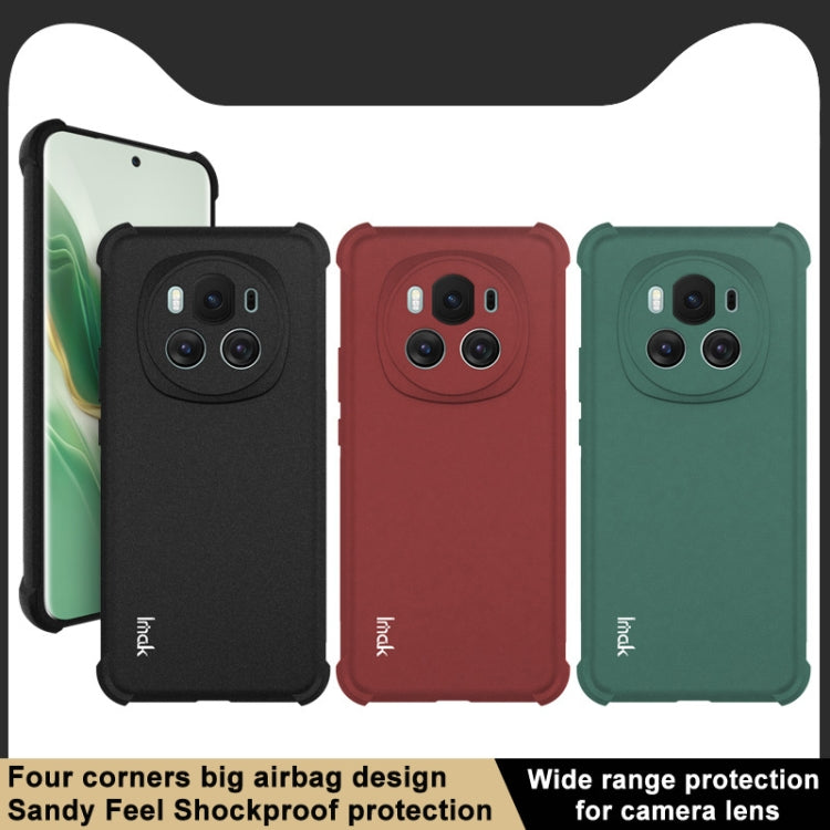 For Honor Magic6 5G imak Shockproof Airbag TPU Phone Case(Matte Red)