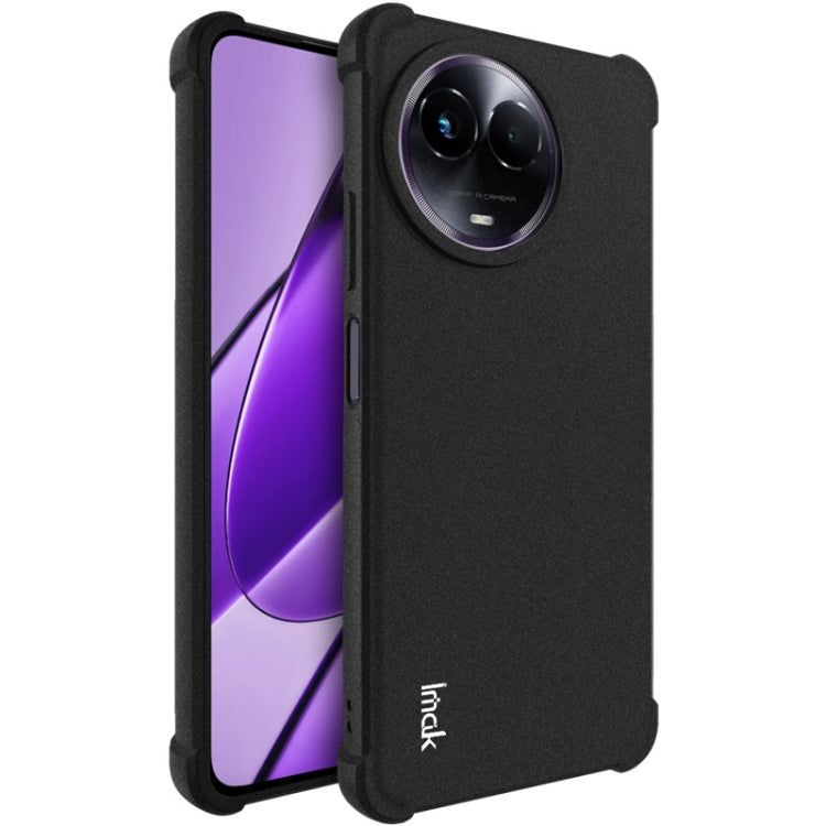 For Realme 11 5G Global/11x 5G Global/C67 5G Global imak Shockproof Airbag TPU Phone Case(Matte Black)