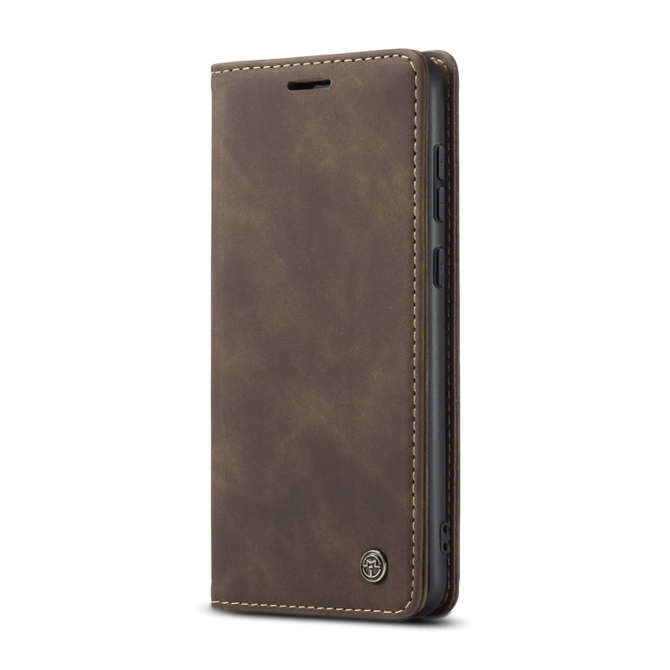 For OnePlus 12 CaseMe 013 Multifunctional Horizontal Flip Leather Phone Case(Coffee)