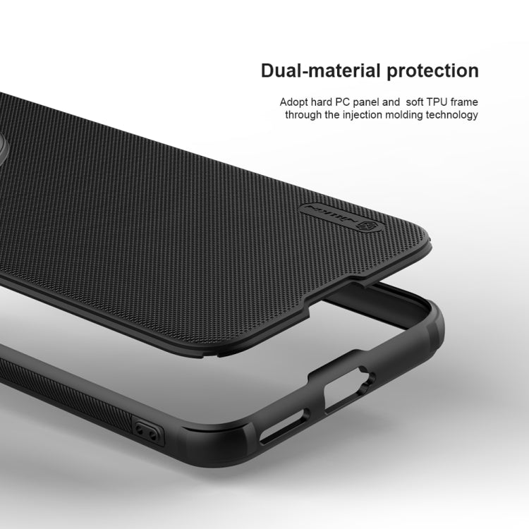 For Huawei Pura 70 NILLKIN Frosted Shield Pro PC + TPU Phone Case(Blue)