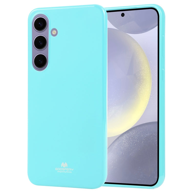 For Samsung Galaxy S24+ 5G GOOSPERY PEARL JELLY Shockproof TPU Phone Case(Mint)