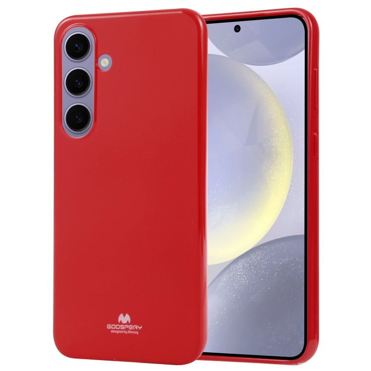 For Samsung Galaxy S24+ 5G GOOSPERY PEARL JELLY Shockproof TPU Phone Case(Red)