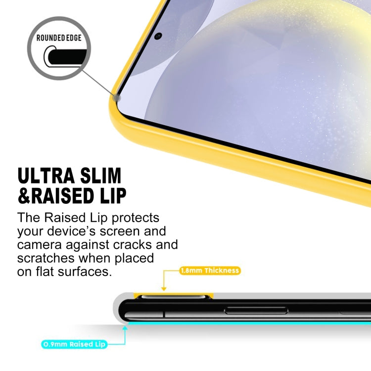 For Samsung Galaxy S24+ 5G GOOSPERY PEARL JELLY Shockproof TPU Phone Case(Yellow)