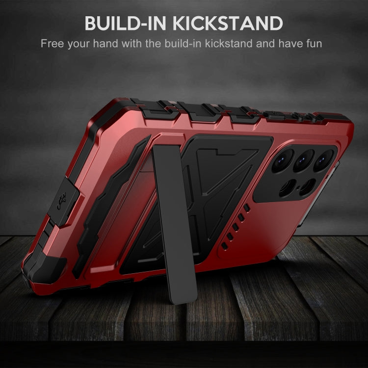 For Samsung Galaxy S24 Ultra 5G R-JUST Life Waterproof Dustproof Shockproof Phone Case(Red)