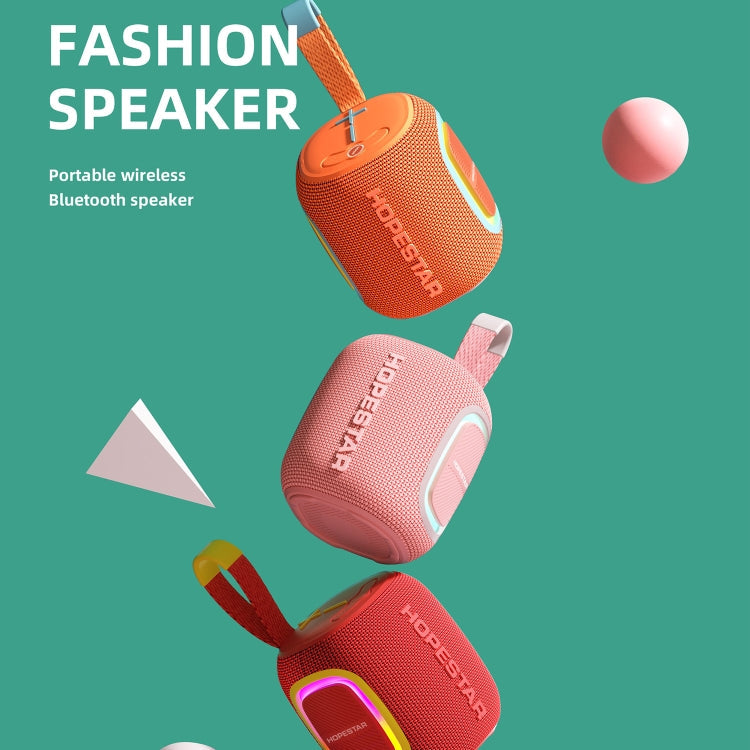 HOPESTAR P66 5W Portable Wireless Bluetooth Speaker(Orange)