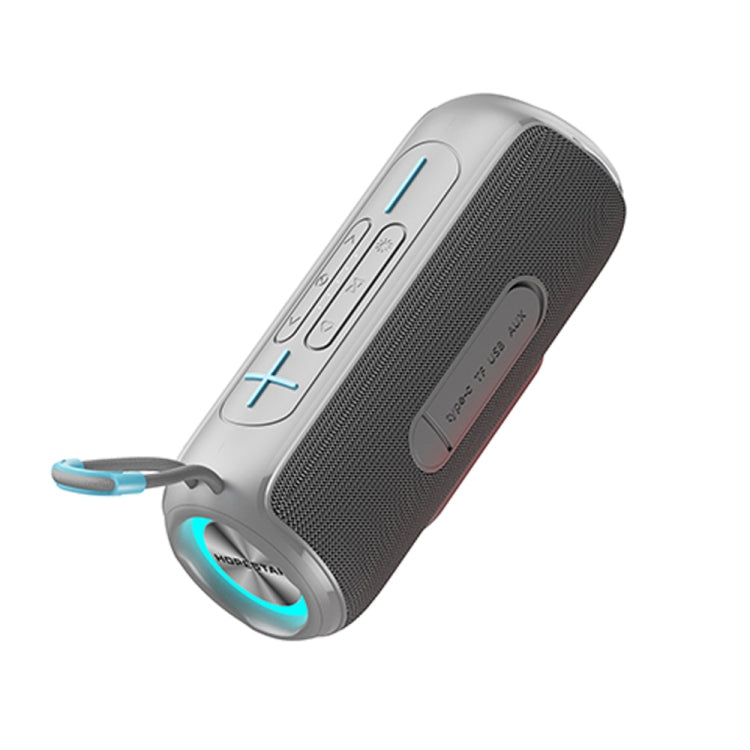 HOPESTAR P26 Outdoor Portable lPX6 Waterproof Dazzling Bluetooth Speaker(Grey)
