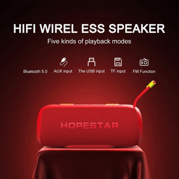 HOPESTAR P26 Outdoor Portable lPX6 Waterproof Dazzling Bluetooth Speaker(Camouflage)