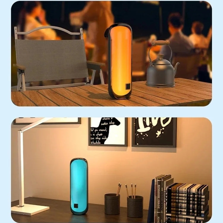 T&G TG-384 Mini Portable Bluetooth Speaker Support TF / U-disk / RGB Light(Red)