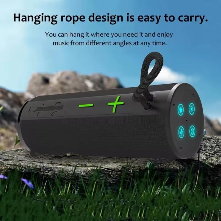 T&G TG-421 RGB BT Outdoor Waterproof Speakers(Red)