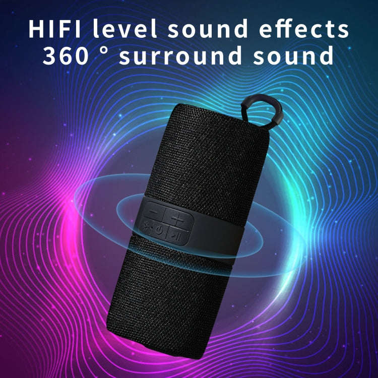 T&G TG-671 Portable Wireless 3D Stereo Subwoofer Speaker with FM/USB/LED(Red)