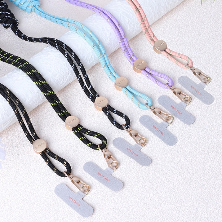 mutural Universal Mobile Phone Lanyard(Purple Gold)