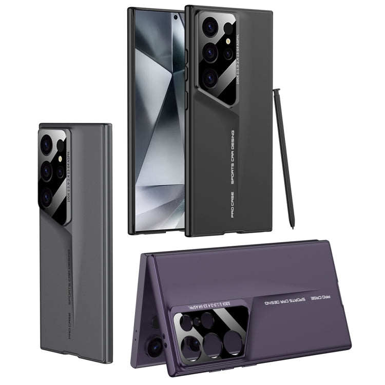 For Samsung Galaxy S24 Ultra 5G GKK Blade Ultra-thin Full Coverage Phone Case(Purple)
